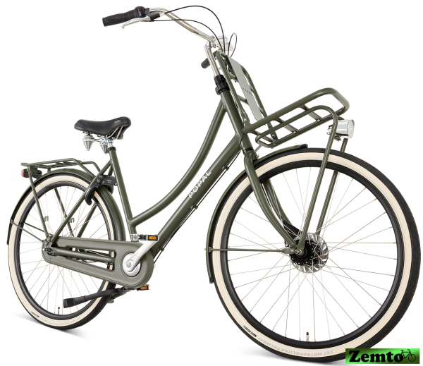 Damen Hollandrad Daily Dutch Prestige 7 Gang  , 59 cm, Army grün